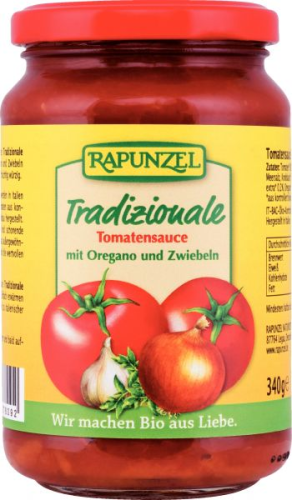 Tomatensauce Traditionale (mit Oregano und Zwiebeln)