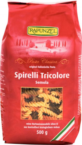 Spirelli Tricolore (bunt) Semola