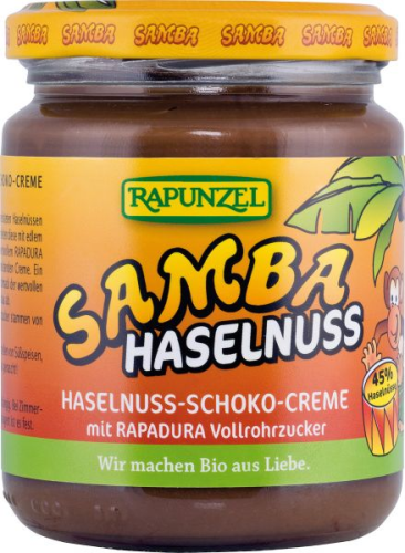Samba Haselnuss-Schoko-Creme