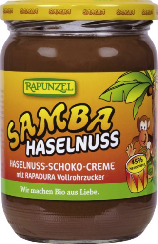 Samba Haselnuss-Schoko-Creme