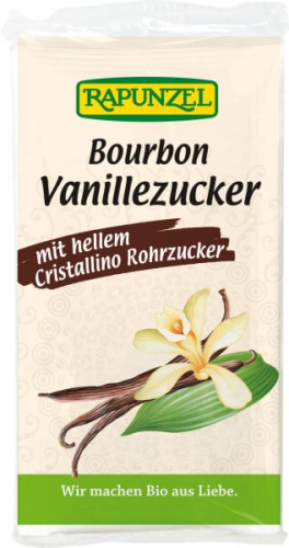 Bourbon Vanillezucker mit hellem Cristallino Rohrzucker