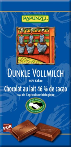 Dunkle Vollmilch Schokolade 46%