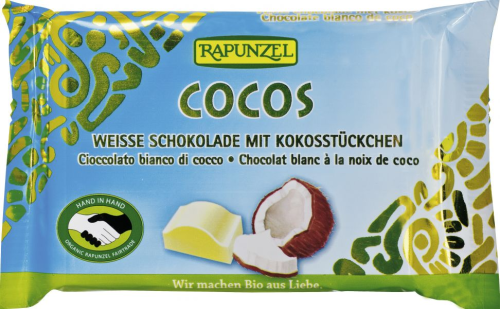 Weiße Kokos Schokolade