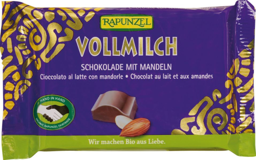 Vollmilch Mandel Schokolade