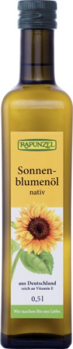 Sonnenblumenöl, nativ, Rapunzel