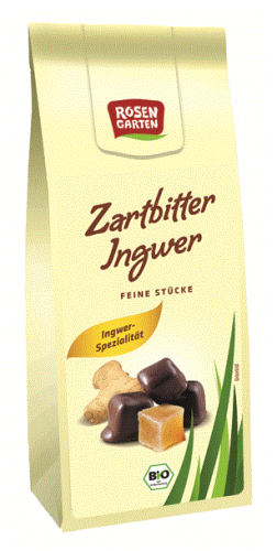 Schoko-Ingwer in Zartbitter Schokolade