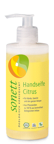 Handseife Citrus mit Dosierspender