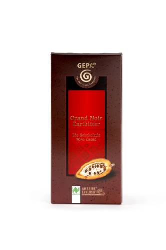 Bio Grand Noir Zartbitter Schokolade 70% Kakao