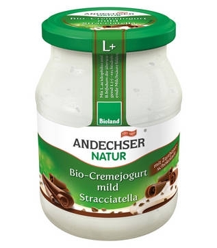 Cremejoghurt Stracciatella 7,5% (Glas)