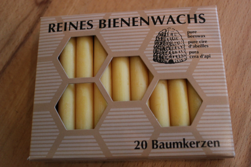 Bienenwachs Baumkerzen (1,3x10cm)