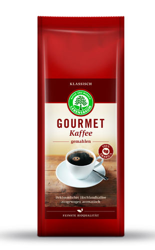 Gourmet Kaffee, gemahlen, klassisch