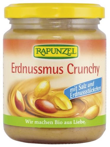 Erdnussmus Crunchy (mit Salz)