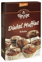 Dinkel Schoko Muffins, Bauck